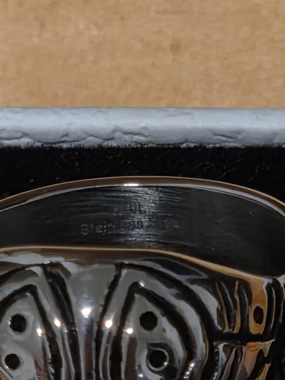 Men's Silver Skull Ring - Silver Skull Statement Ring